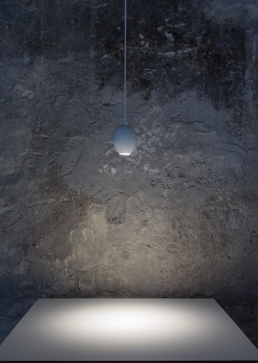 Metal pendant lamp | Ovo by Davide Groppi