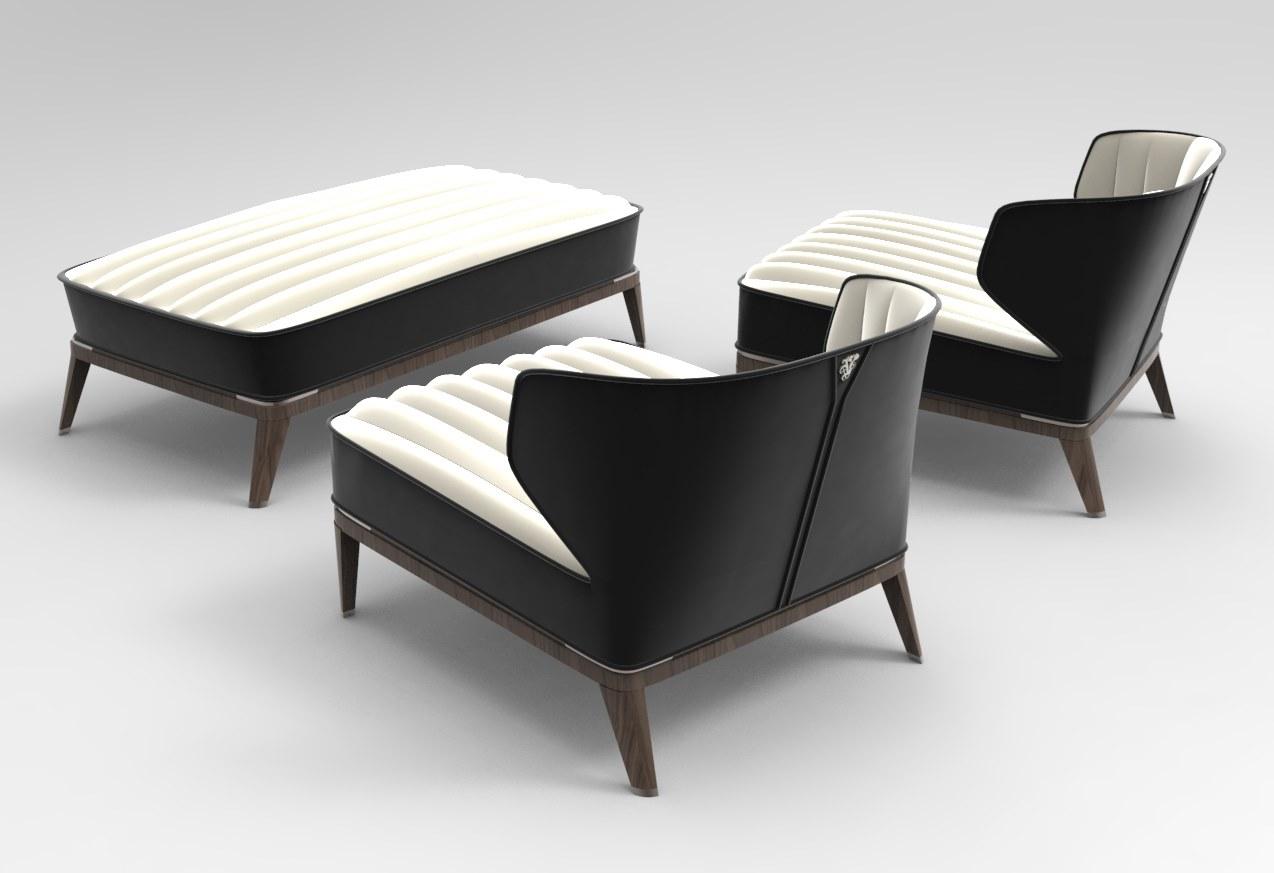 Upholstered fabric armchair | Blondie by Visionnair