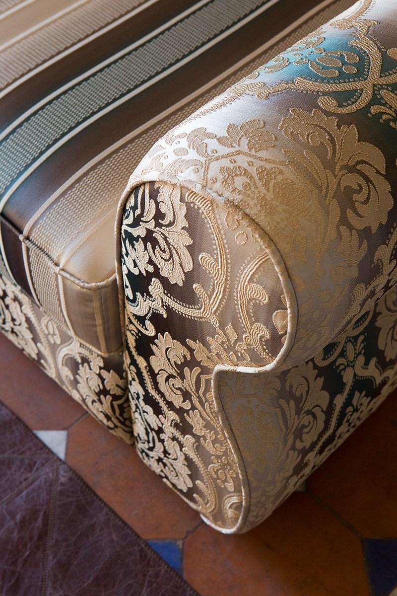 3 seater sofa with removable cover | King by Domingo salotti