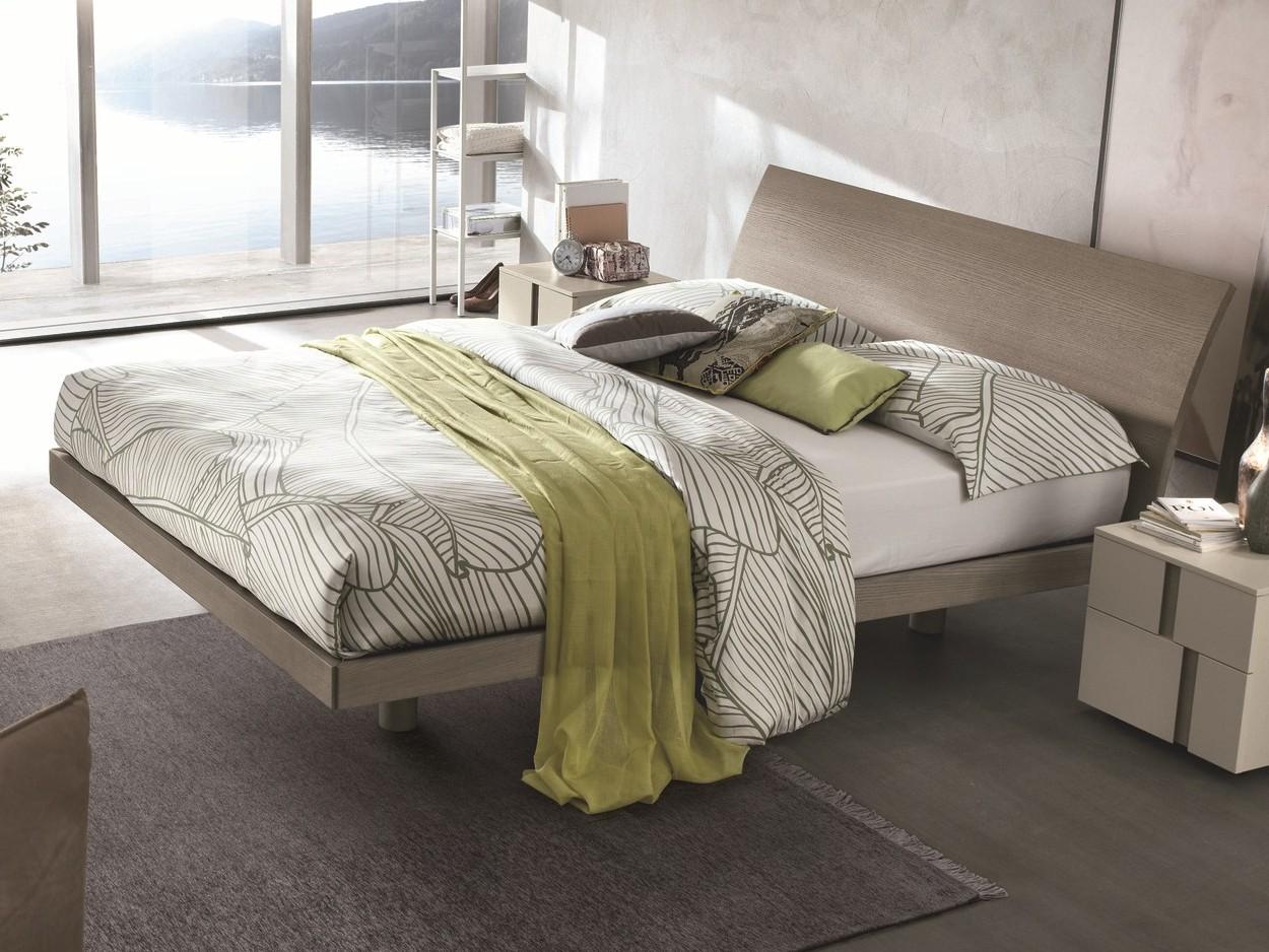 Ash double bed | Narciso by Tomasella
