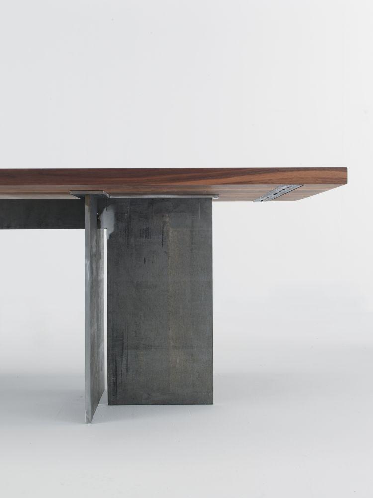 Wood veneer table | Gualtiero by Riva 1920