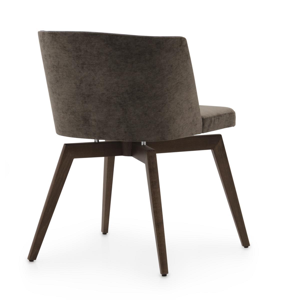 Upholstered velvet chair | Marta 0604s by Sevensedie