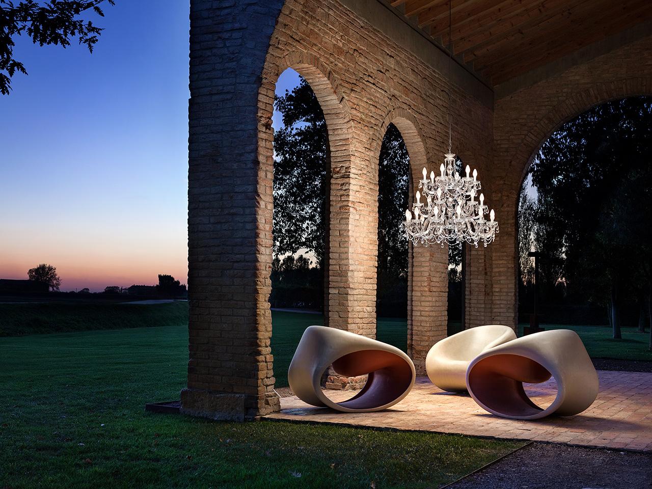 PMMA outdoor pendant lamp | Drylight S24 by Masiero