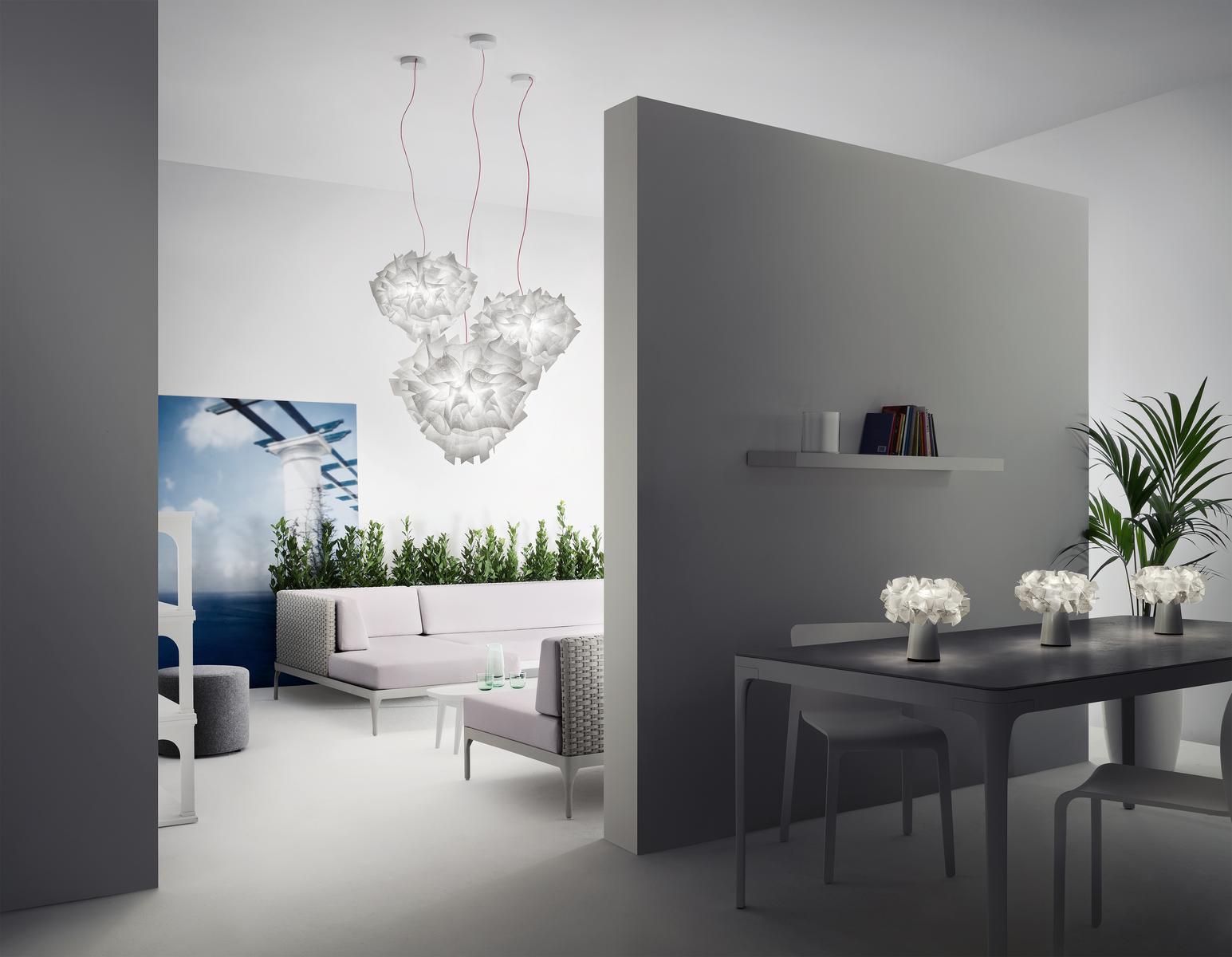 LED Opalflex® pendant lamp | Veli Couture by Slamp