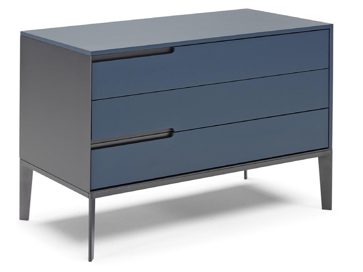 Chest of drawers with integrated handles | Mondrian by Natuzzi Italia