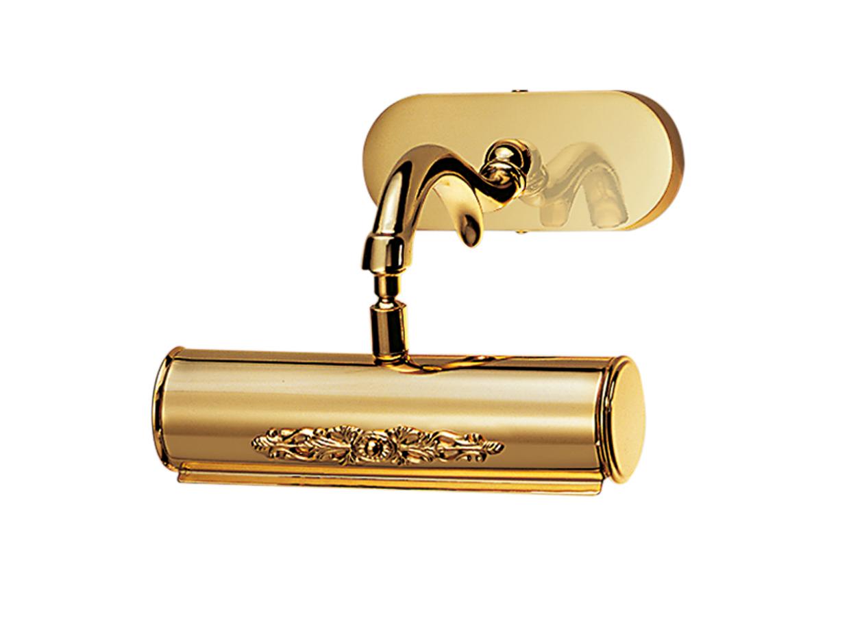 Gold plated picture light | Terry 3005/a1 by Possoni Illuminazione