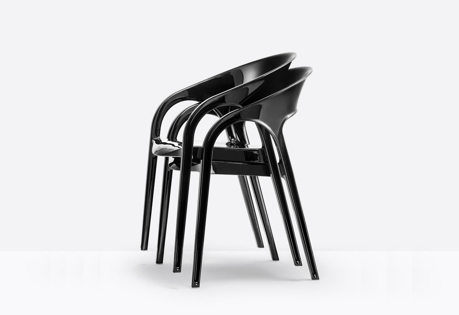 Polycarbonate chair | Gossip 620 by Pedrali