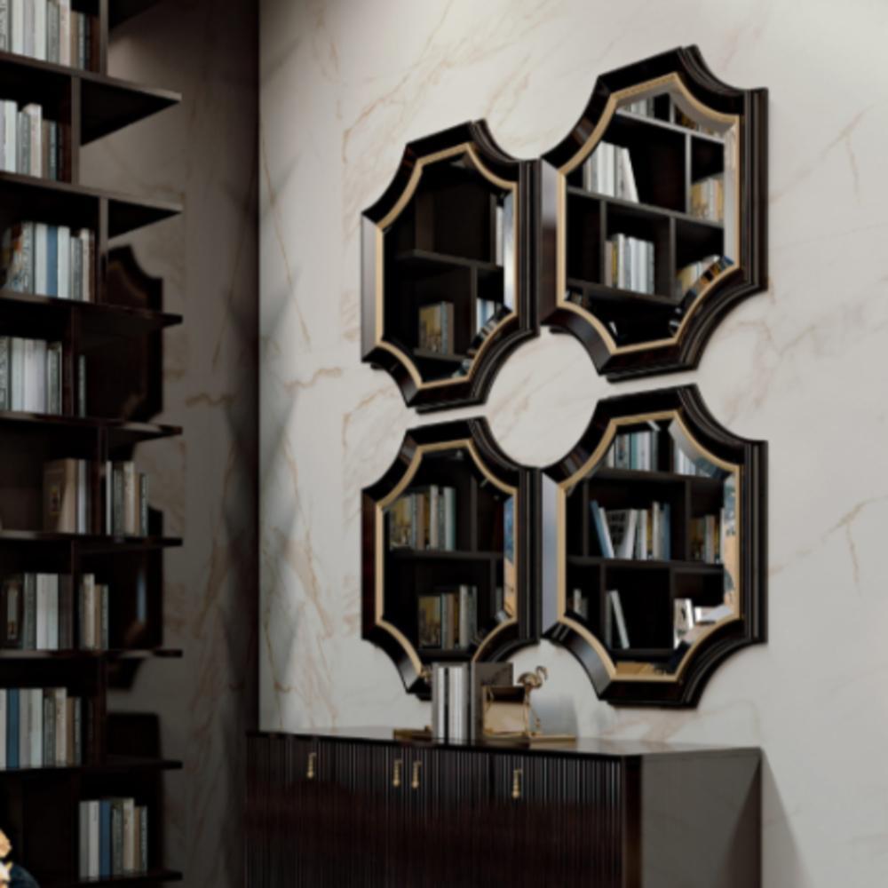 Oval wood mirror | Decò by Cavio