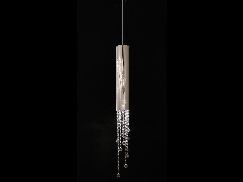 Metal pendant lamp with crystals | Sexy Crystals H1 by Ilfari