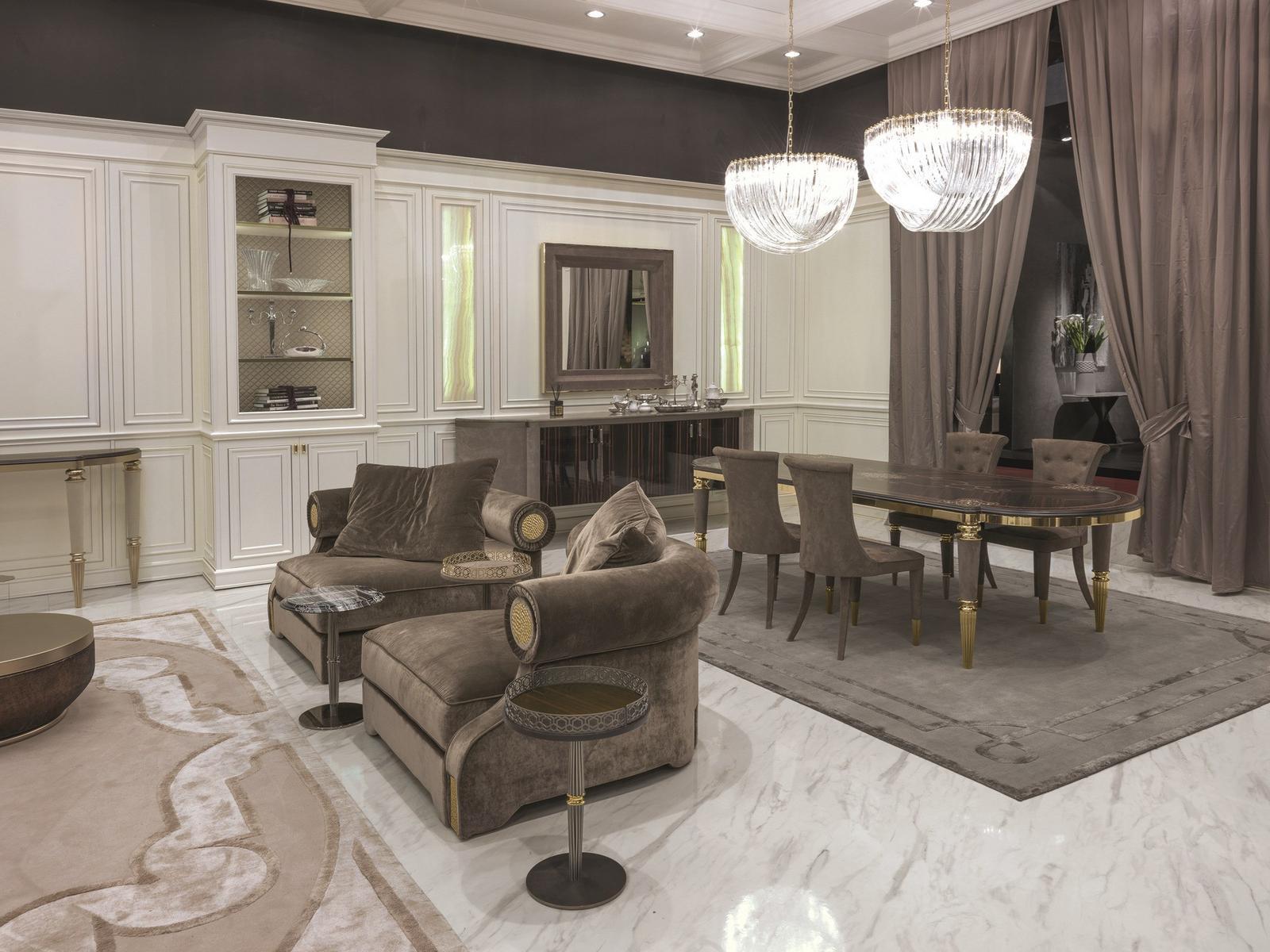 Leather chair | Marion by Longhi