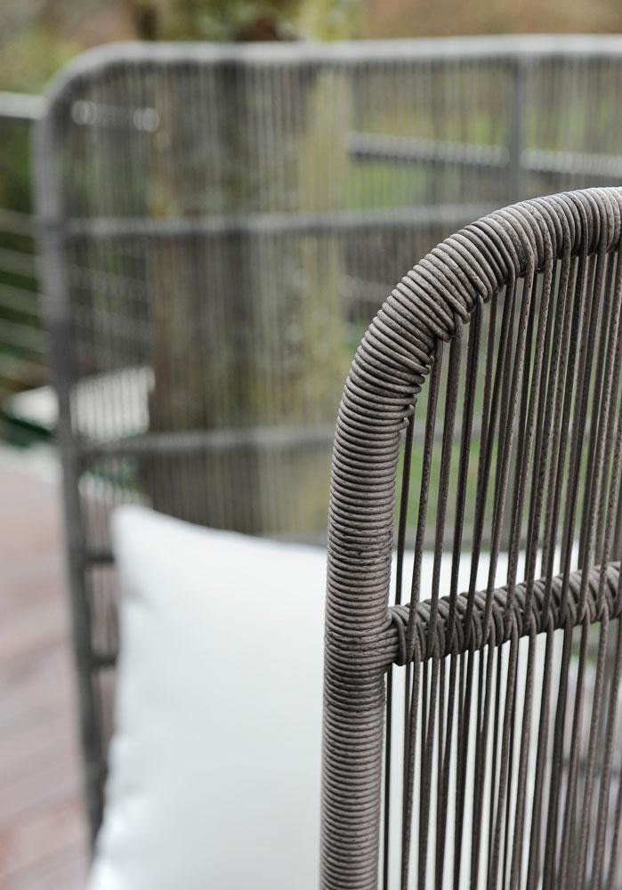 High-back polyethylene garden armchair | Canasta '13 by B&B Italia