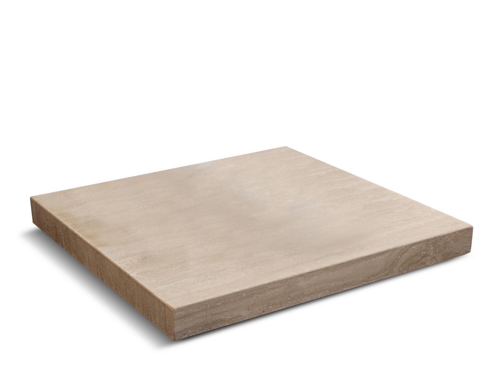 Travertine coffee table | Dude by Dema