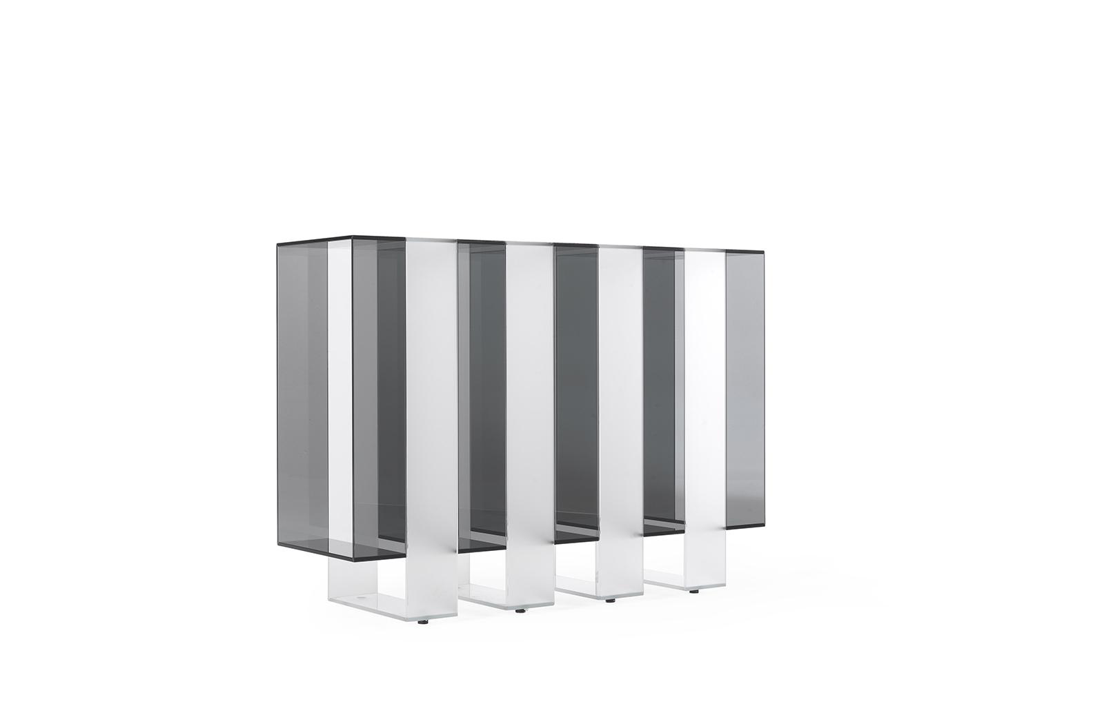 Rectangular glass console table | Jenga by Gianfranco Ferre Home