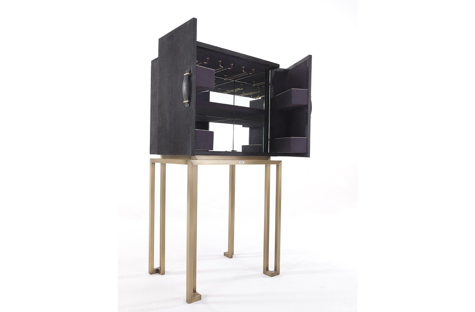 Beech bar cabinet | Trafalgar by Gianfranco Ferre Home