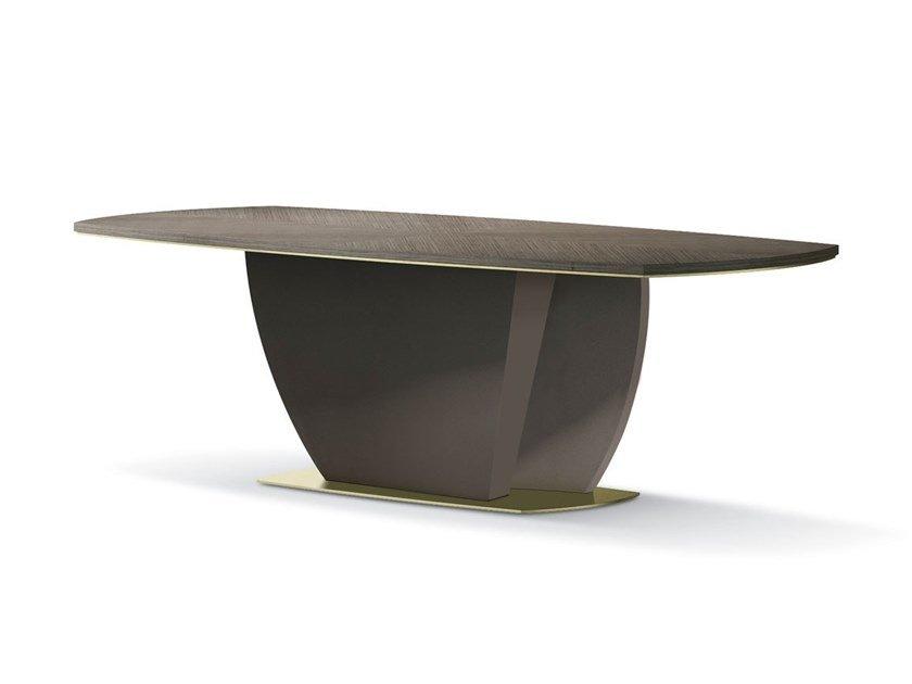 Rectangular wooden table | 7315 by Carpanese home