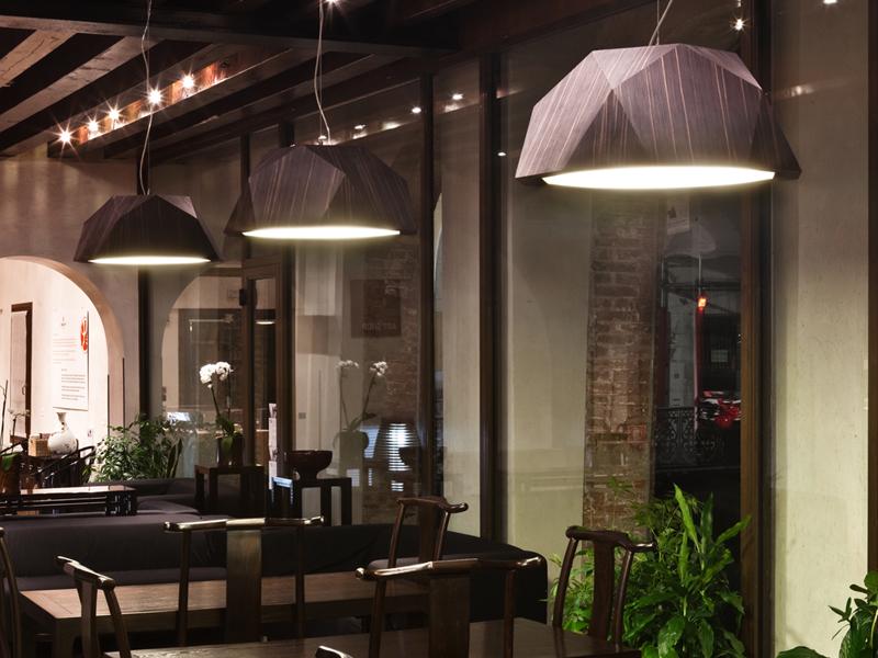 Aluminium pendant lamp | Crio by Fabbian