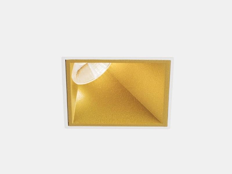 LED square recessed aluminium spotlight | Play Deco Ag31 by Leds C4