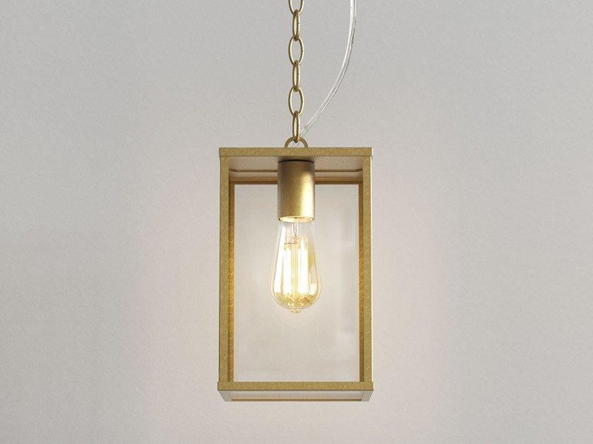 Suspension lamp in brass and glass | Homefield 240 Coastal by Astro lighting