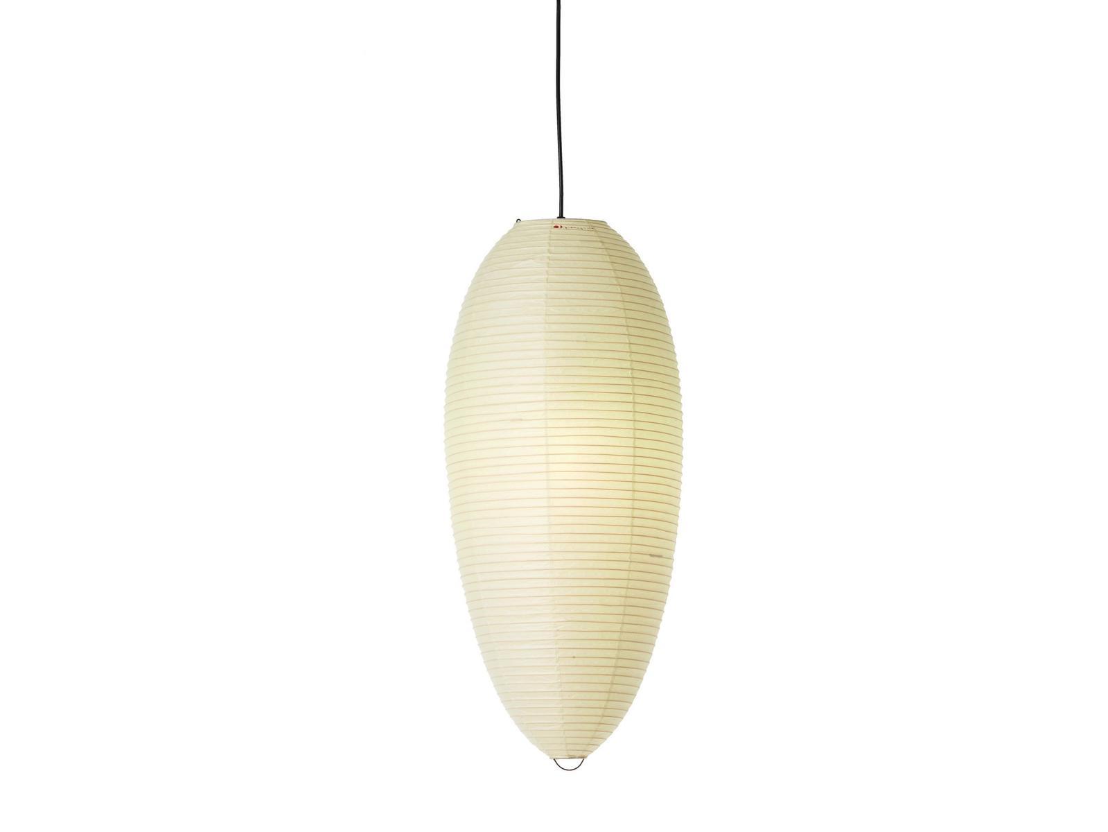 Japanese paper pendant lamp | Akari 23a by Vitra