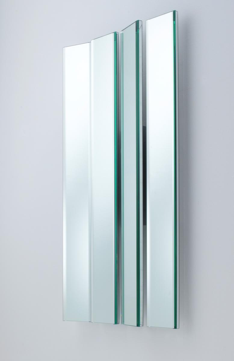 Rectangular wall-mounted mirror | Mirage by Lema