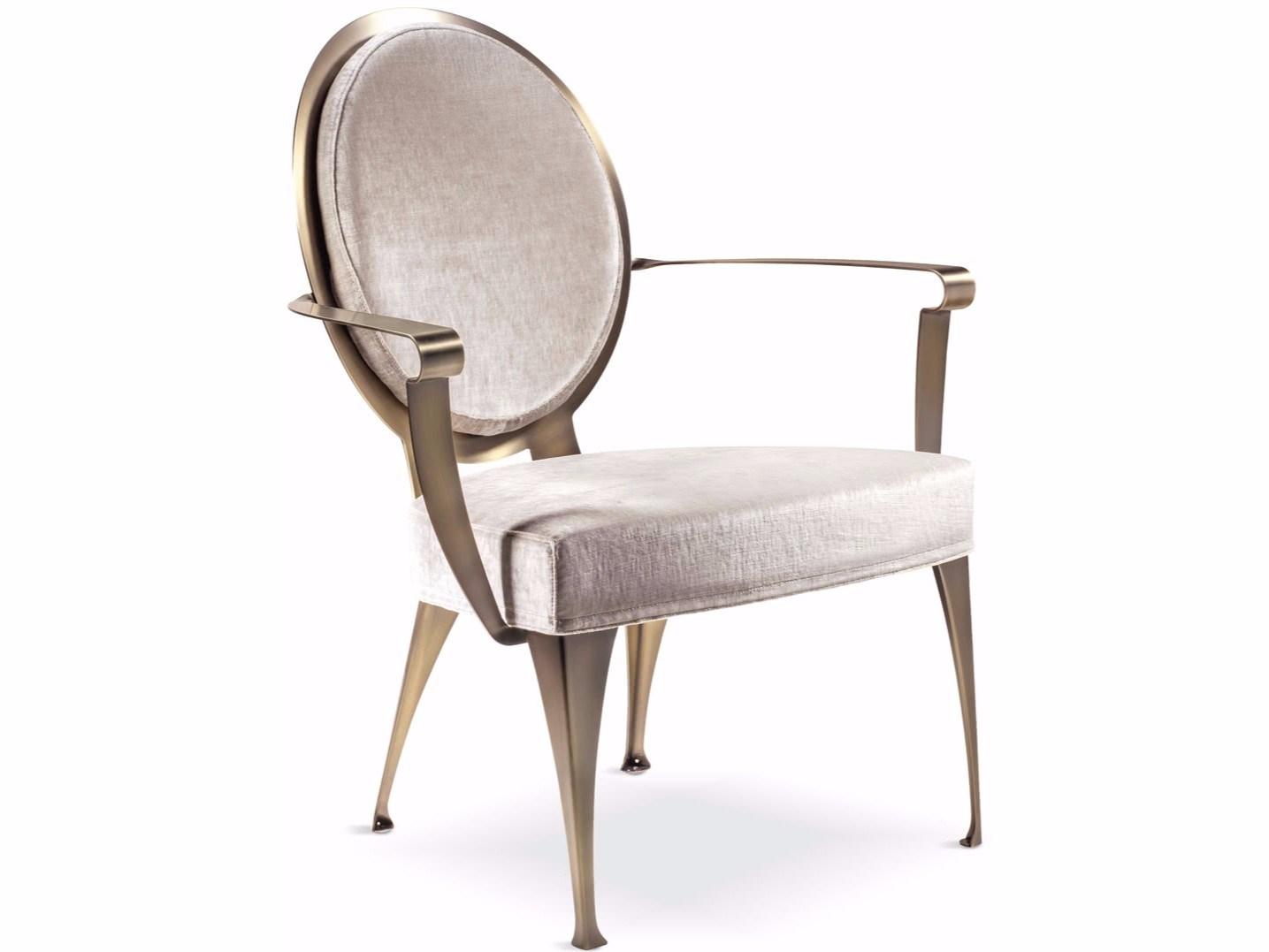 Medallion velvet armchair | Miss by Cantori