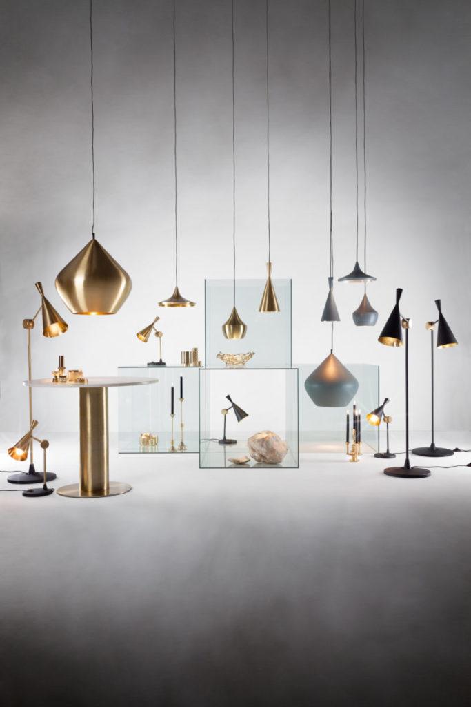 Metal pendant lamp in a contemporary style | Beat by Tom Dixon