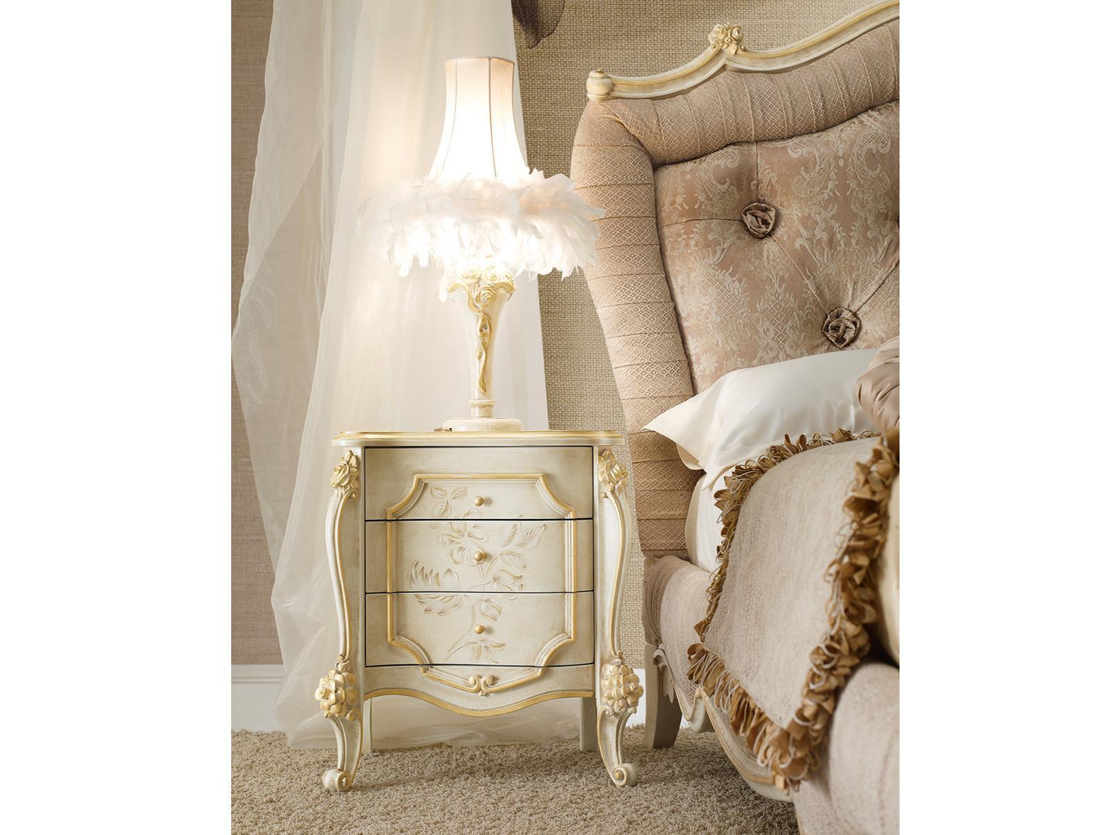 Bedside table with drawers | Signoria by Volpi