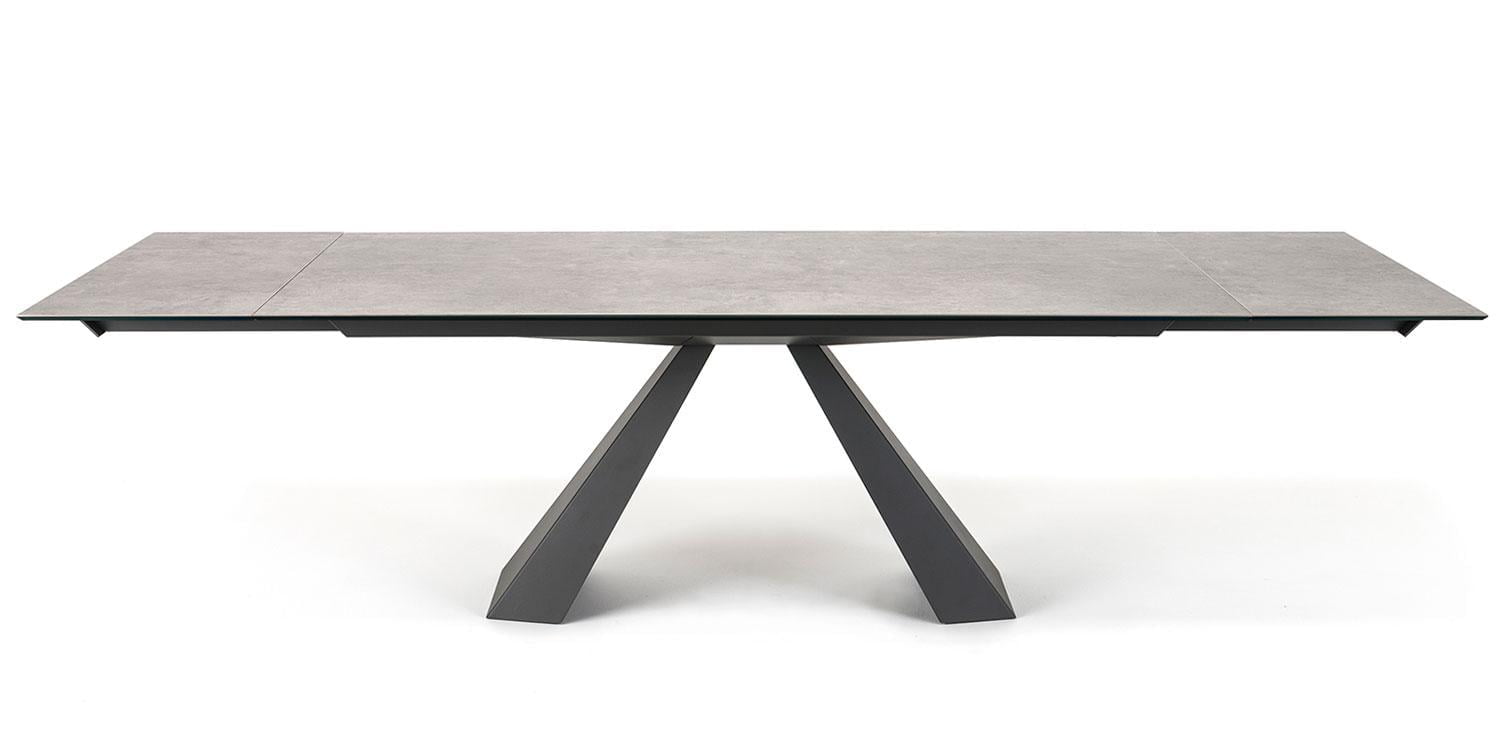 Rectangular metal table | Eliot Keramik Drive by Cattelan Italia