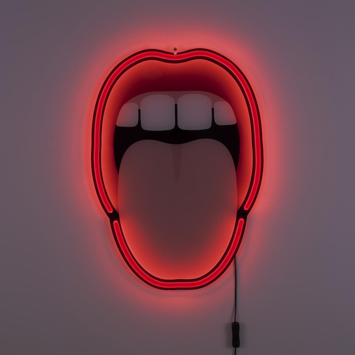 LED acrylic wall lamp | Tongue by Seletti