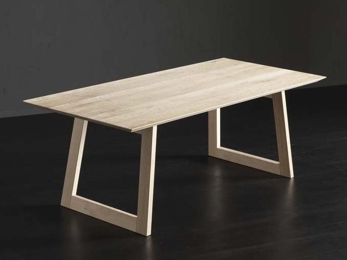 Rectangular wooden dining table | Toledo + Flat by Altacorte
