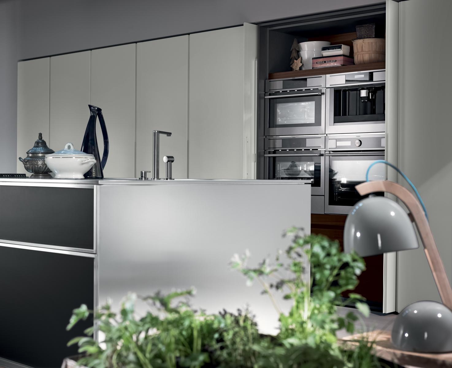 Fitted kitchen with island Rossana Tk38