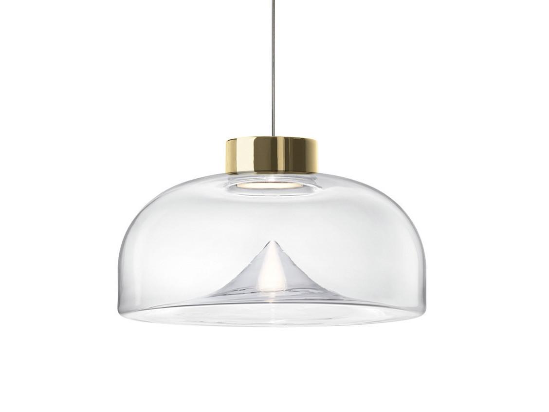 LED blown glass pendant lamp | Aella Mini S30 by Leucos
