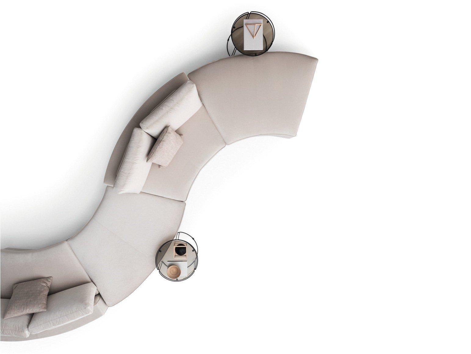 Sectional curved sofa | Loman by Ditre Italia