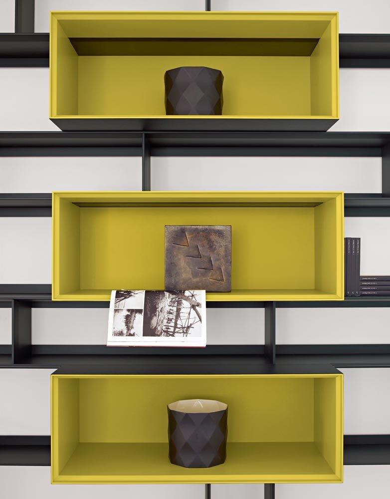 Open sectional bookcase | Flat.c by B&B Italia