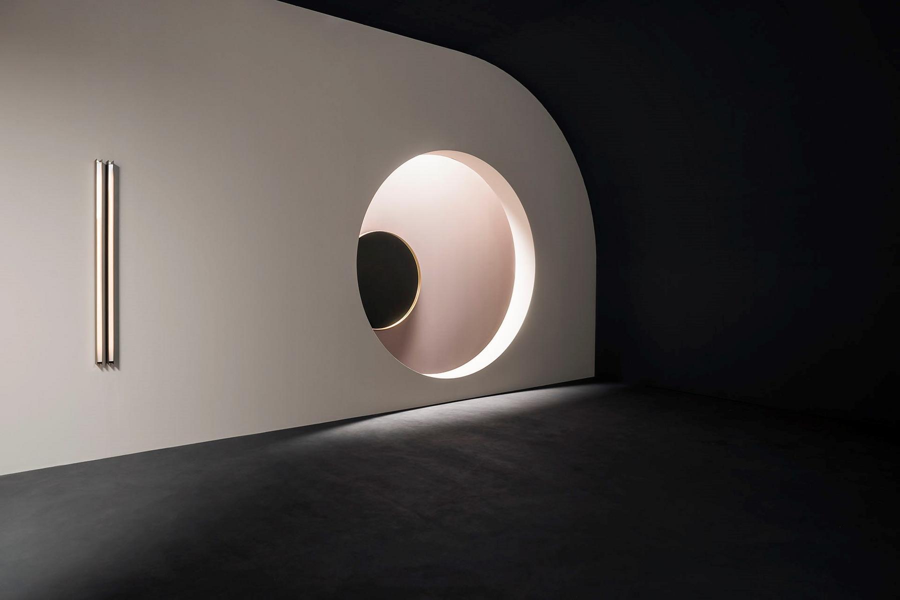 LED metal wall light | Blade by Baxter