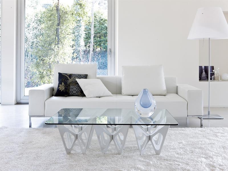 Crystal coffee table | Butterfly by Zanotta
