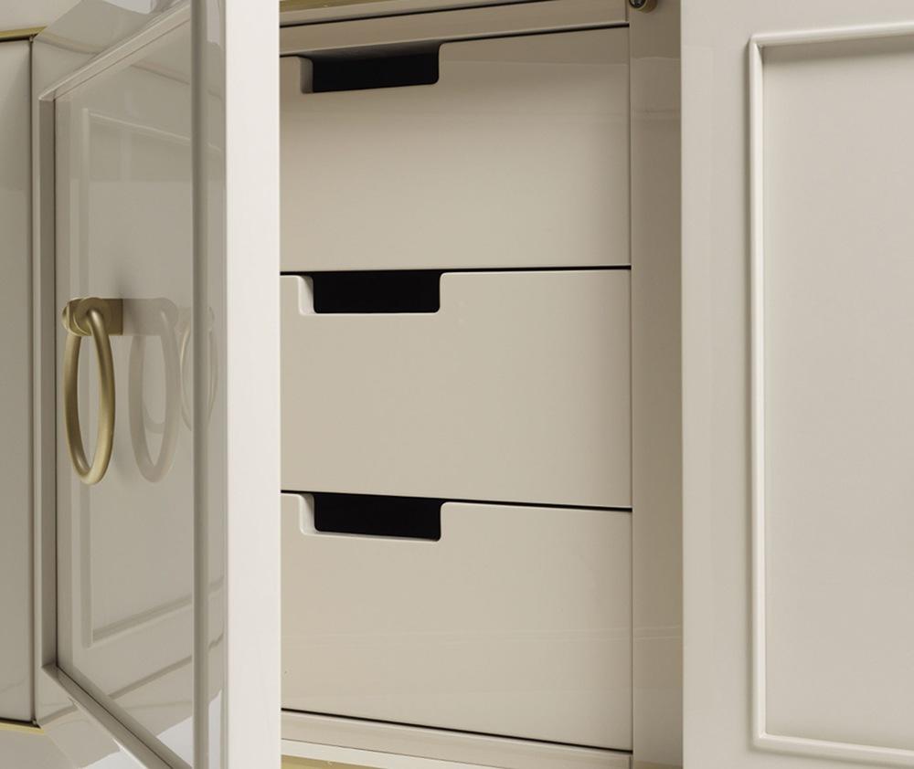 Rectangular lacquered chest of drawers | Ambra by Galimberti Nino