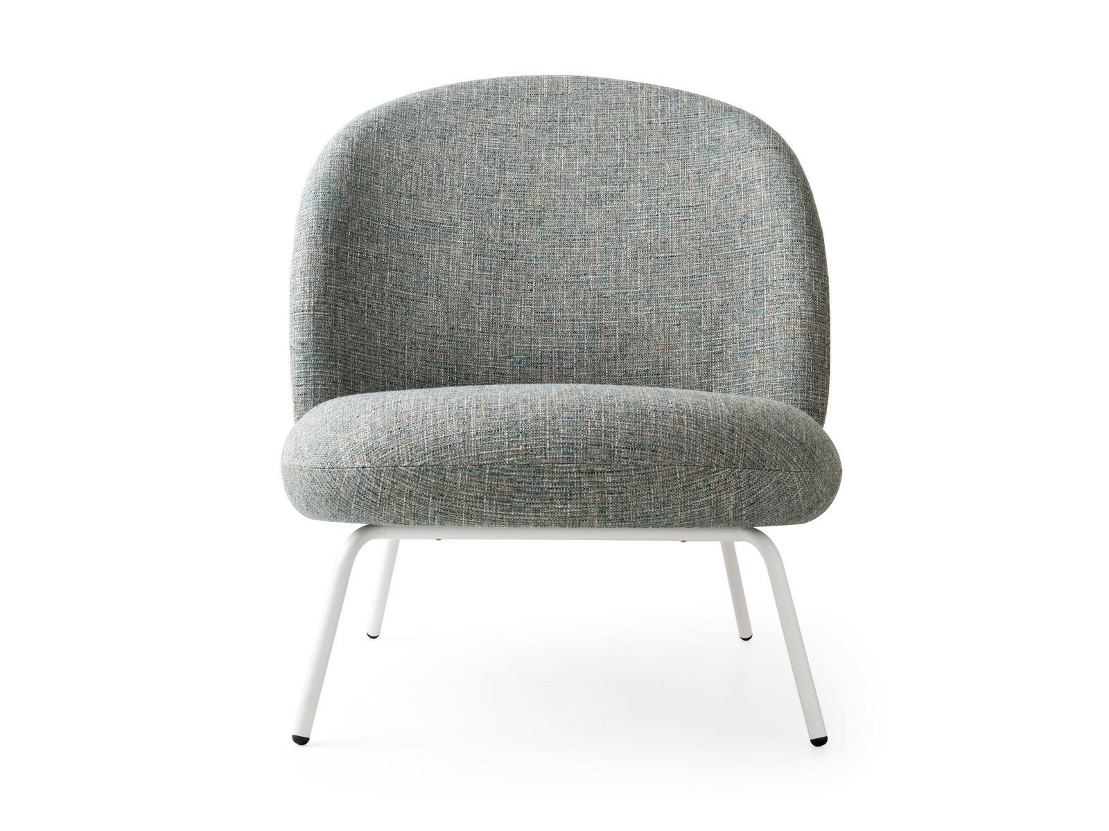 Upholstered fabric easy chair | Puffy by Calligaris