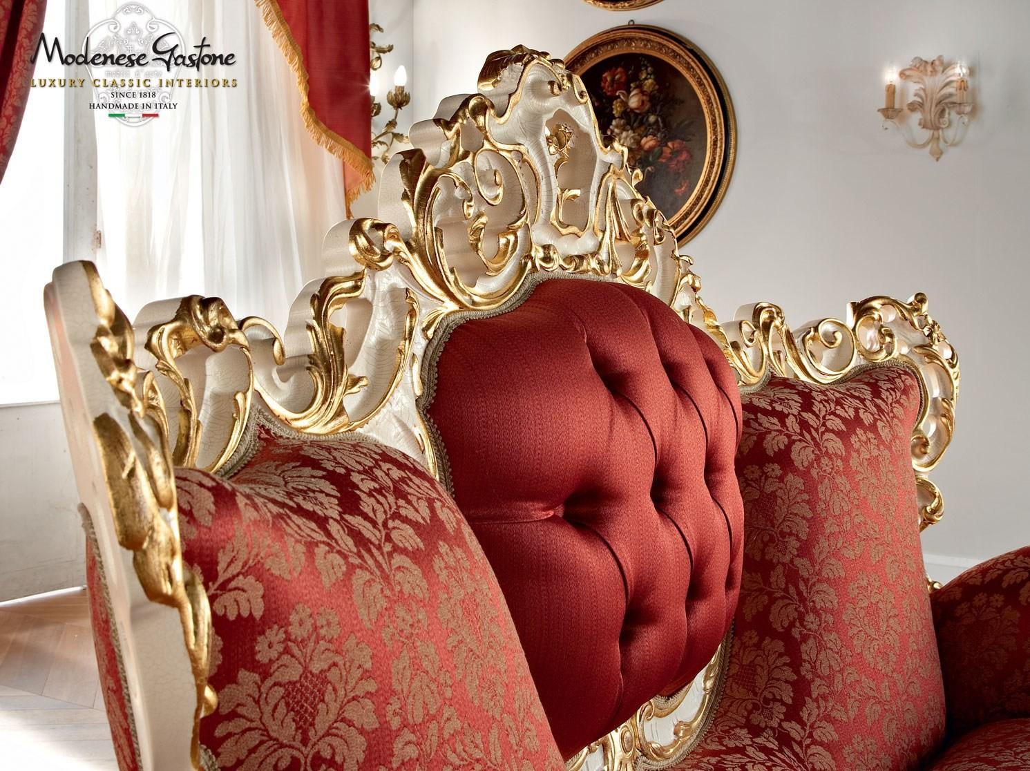 2 seater fabric sofa | 12409 by Modenese Gastone