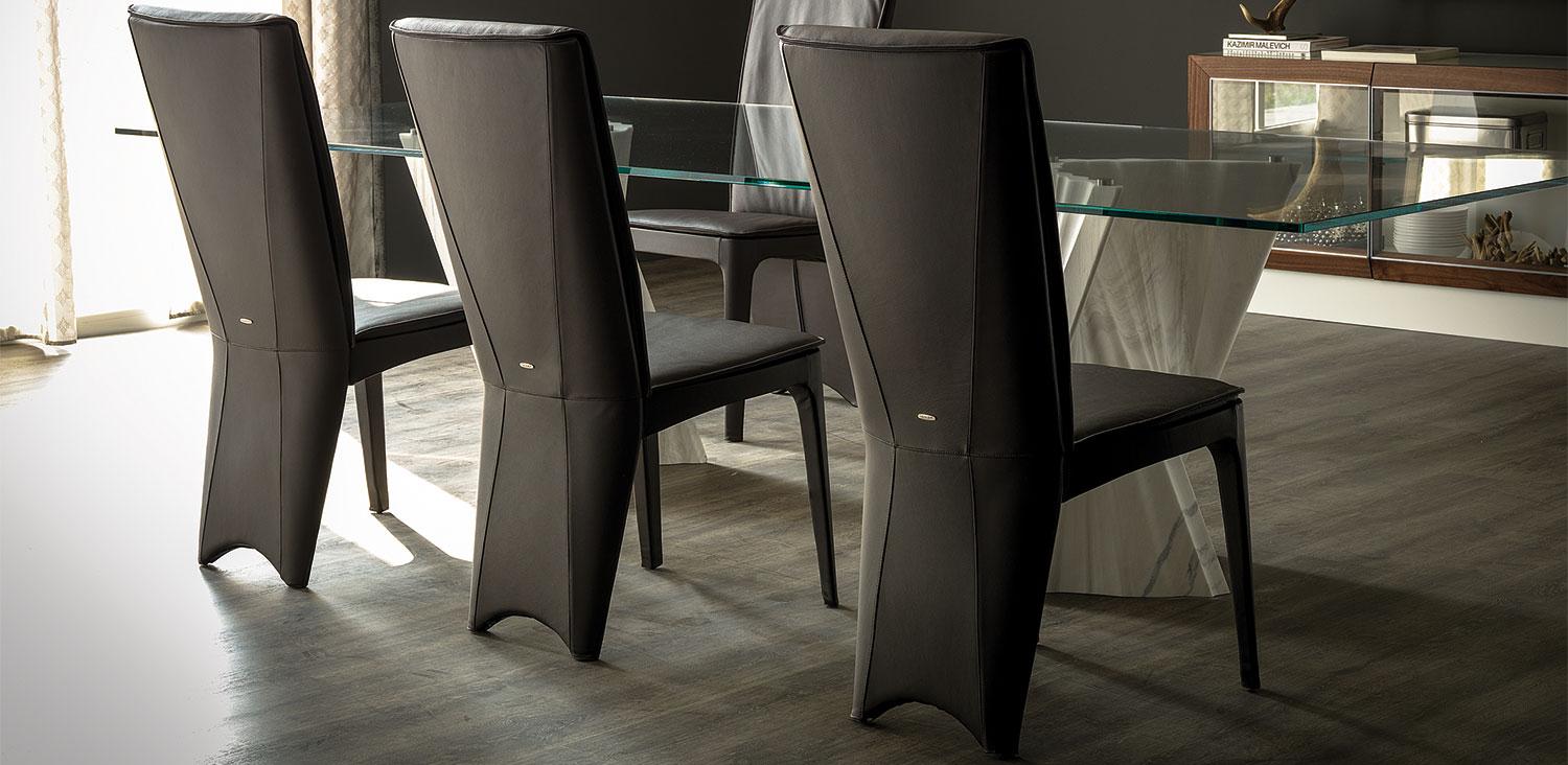 Leather chair | Aurelia by Cattelan Italia