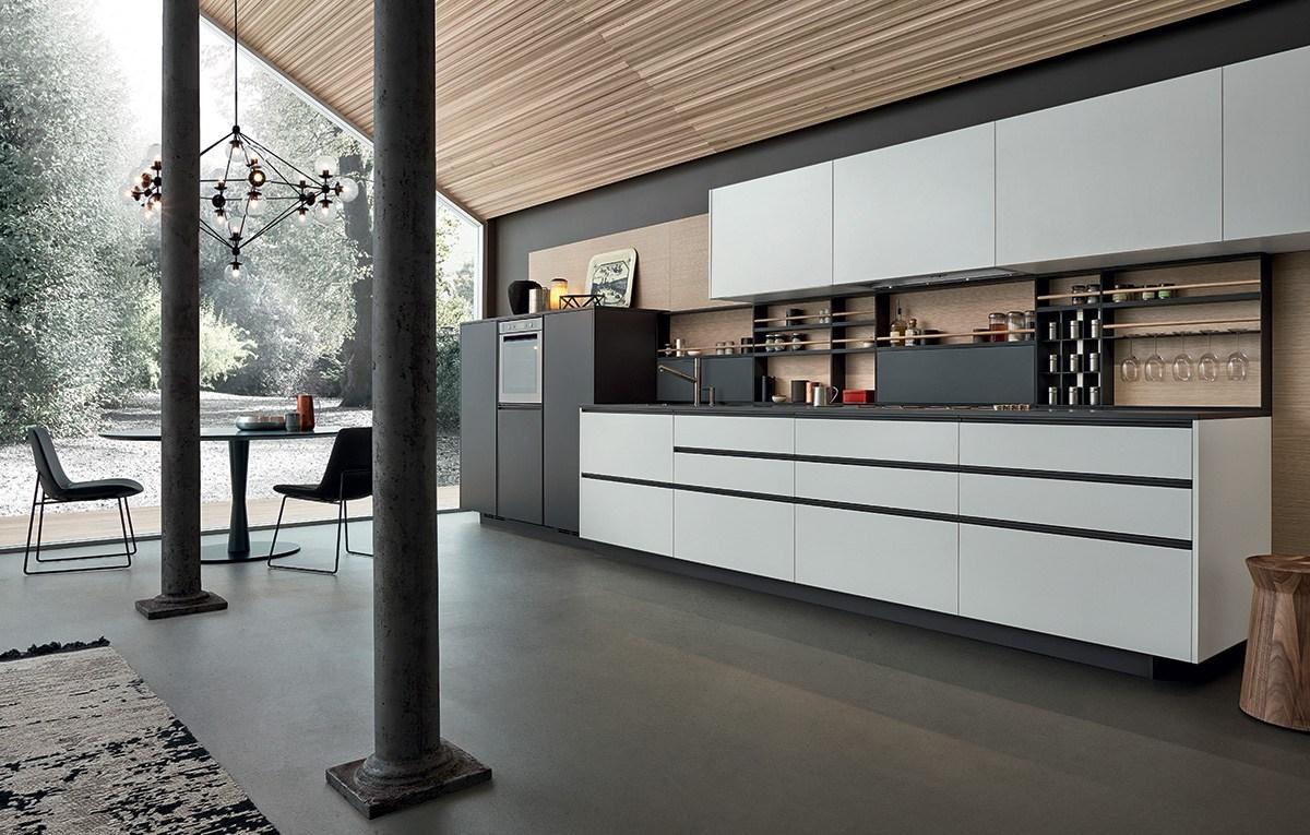 Fitted kitchen Poliform My Planet