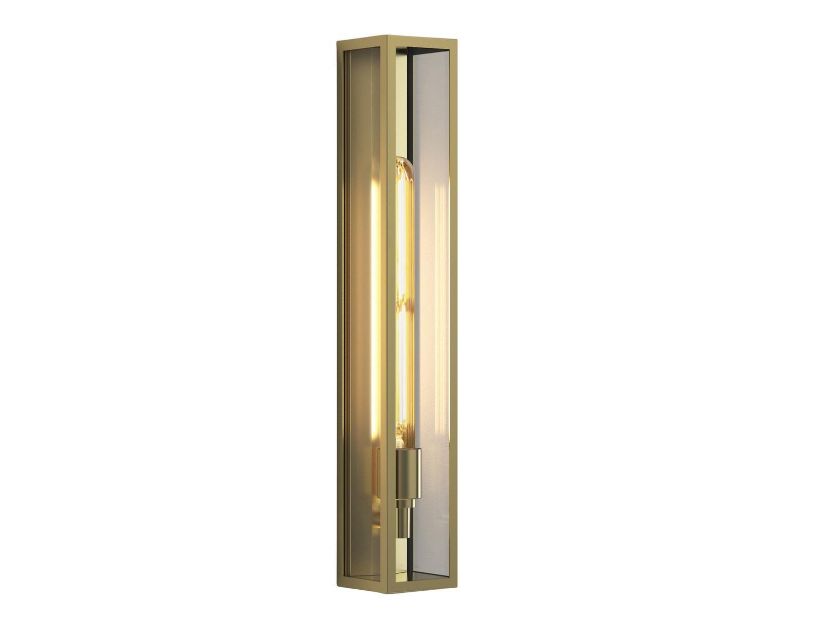 LED wall lamp in brass and glass | Harvard 500 by Astro lighting
