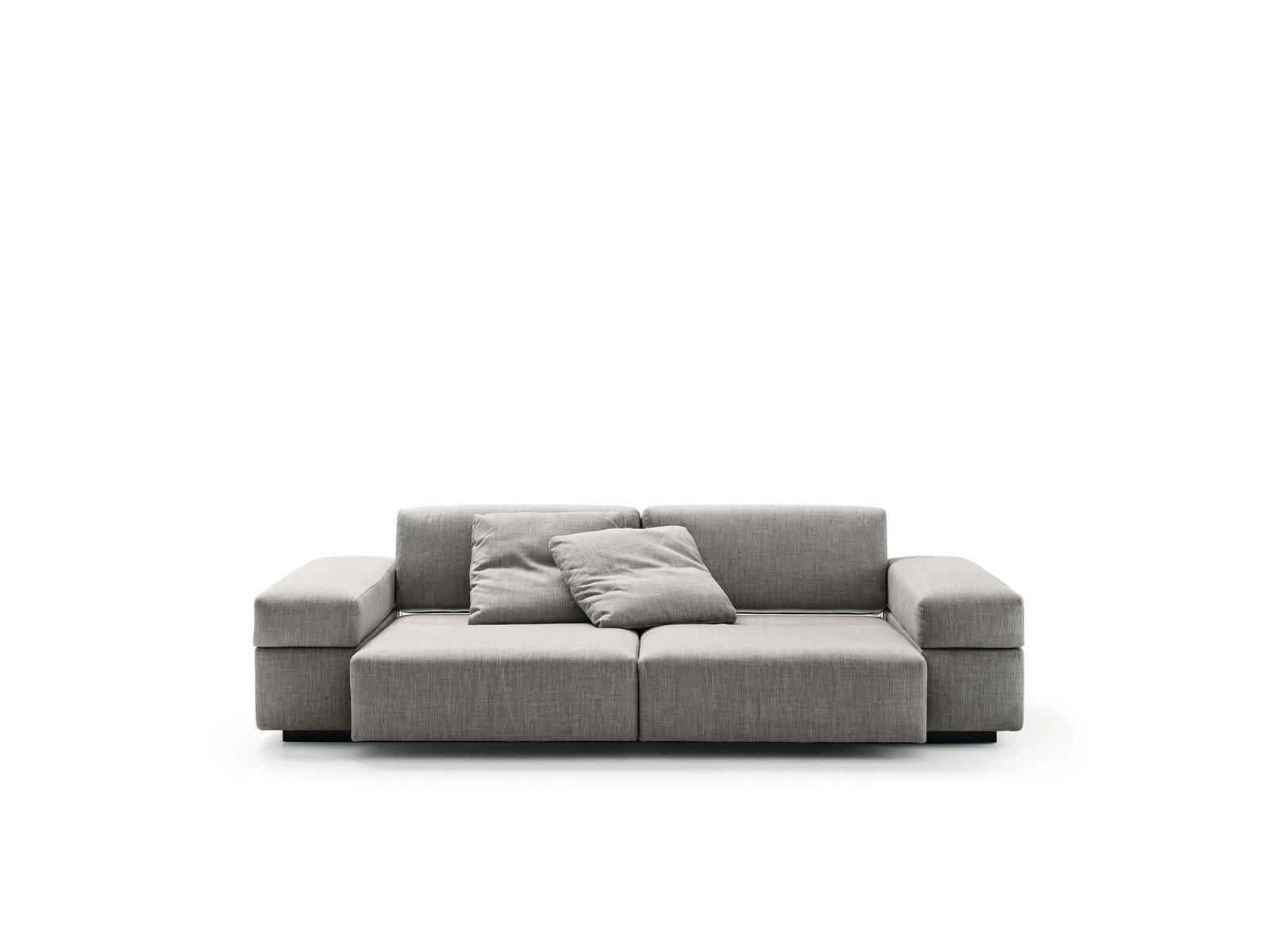 Recliner fabric sofa | Brick Lane by Lema