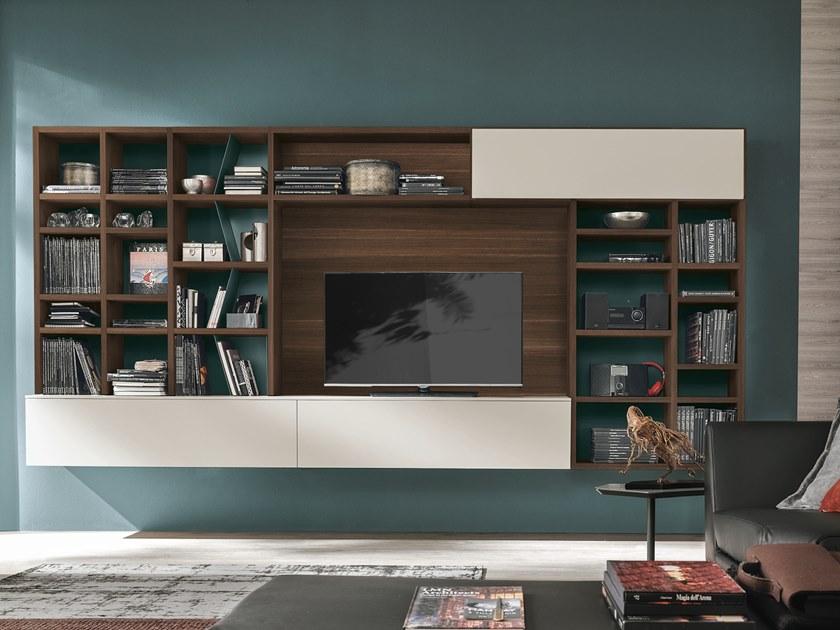Sectional storage wall | Unit A121 by Tomasella