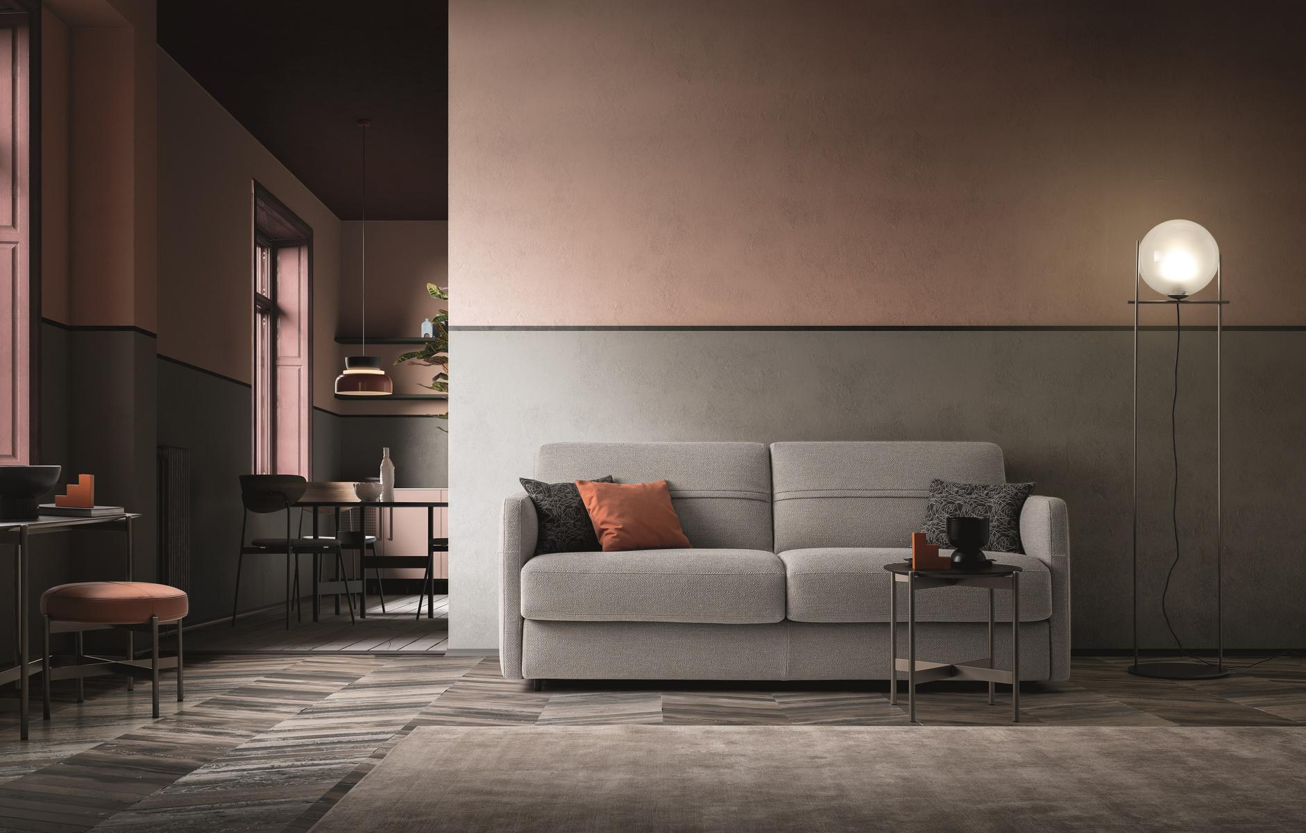 Fabric sofa bed | Frank by Ditre Italia