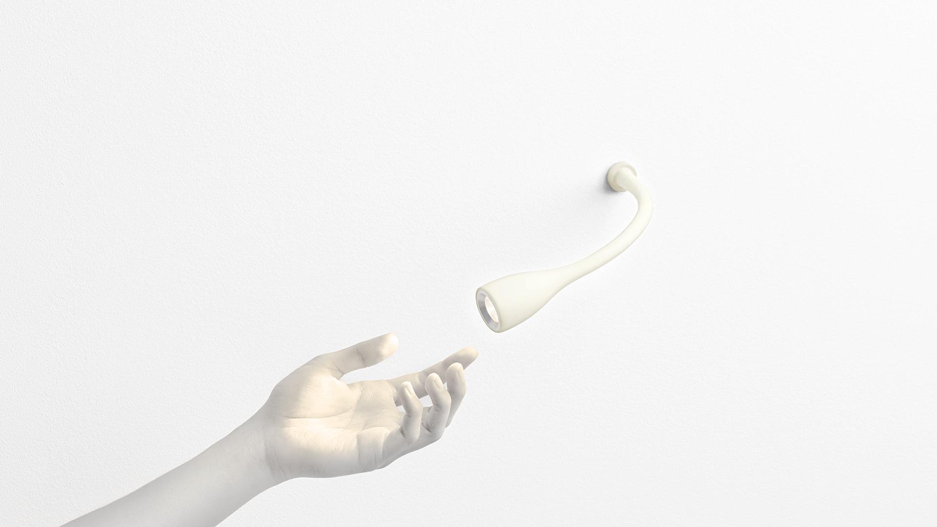 Adjustable silicone reading lamp | Dream Recessed by Arkoslight