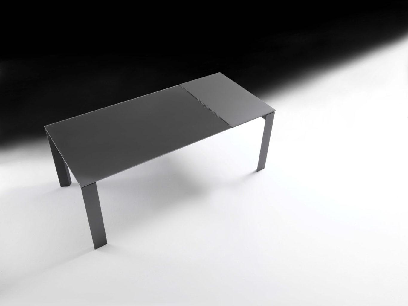 Rectangular glass table | Pascal by Bontempi