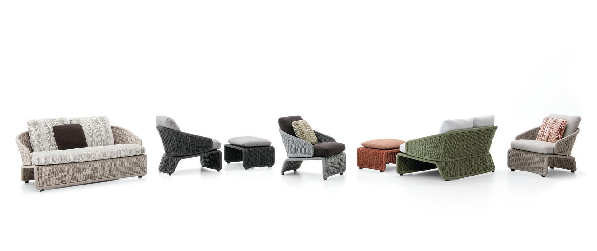 Outdoor sofa | Halley Outdoor by Minotti