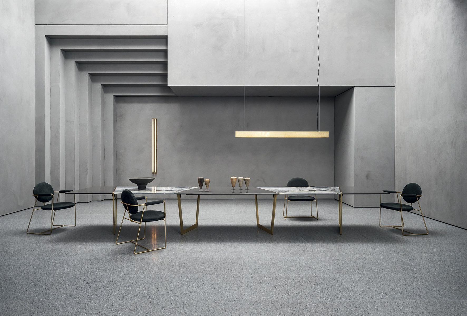 LED metal pendant lamp | Blade by Baxter