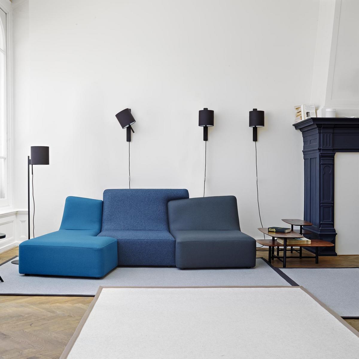 3 seater fabric sofa | Confluences 2 by Ligne Roset